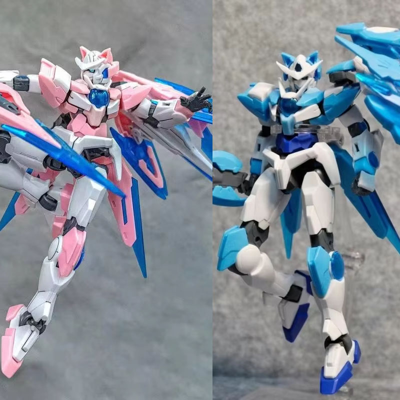 Model Kit Jms - 00Qan HG 1/144 รุ่นหูแมว สีชมพู ฟ้า