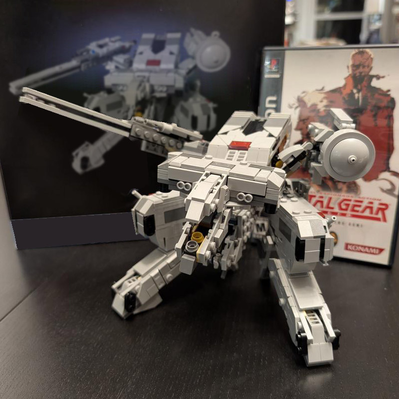 Model Kit Metal Slug - ชุดตัวต่อโลหะ NEW MOC ICONS ซีรีส์ เมทัลเกียร์