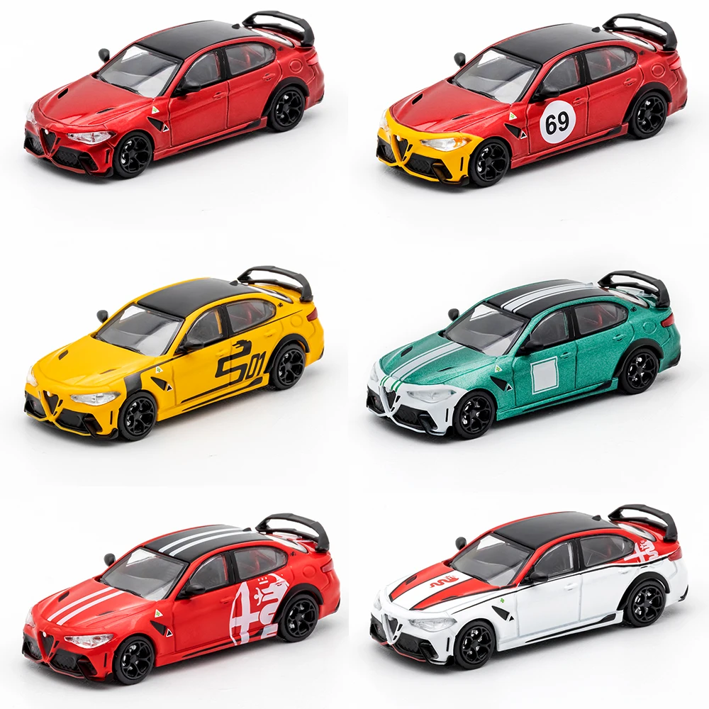 Model Kit Alfa Romeo - โมเดลรถสปอร์ต DCT 1/64 อัลฟา โรเมโอ จูเลีย