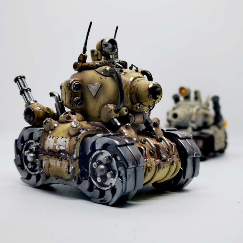 Model Kit Metal Slug - ในสต็อกโลหะ Slug X Series ขนาดเล็กประกอบถังเครื่องบินรถบรรทุก Captive