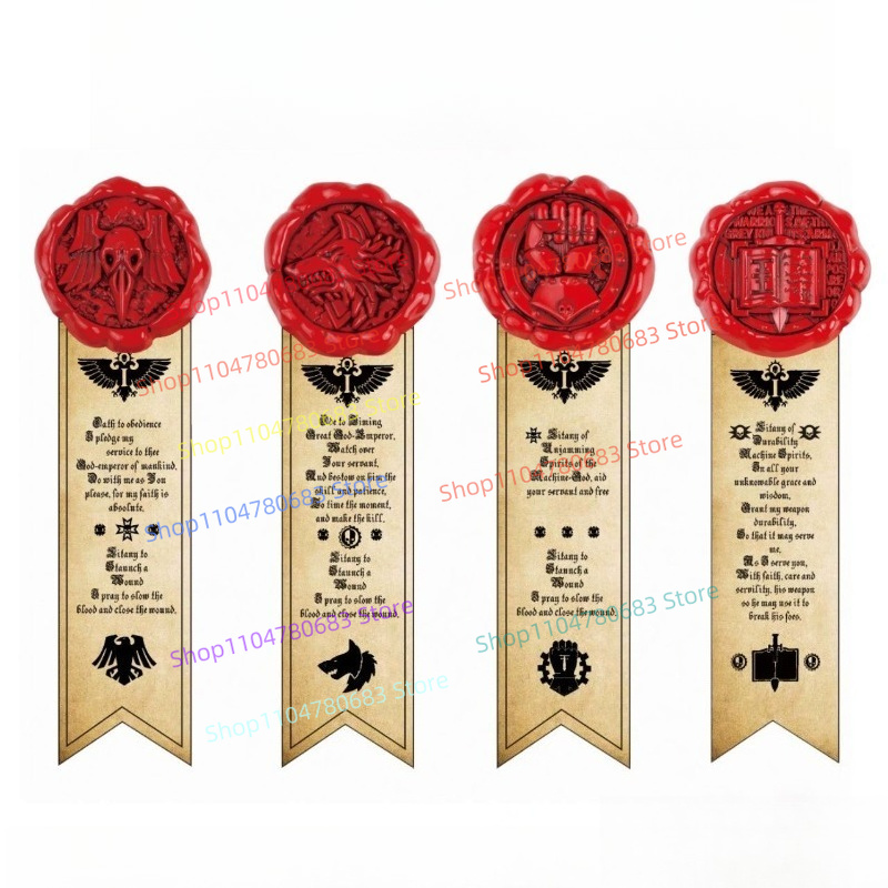 Model Kit Warhammer - ชุดตราประทับความบริสุทธิ์ 40K, อิมพีเรียลฟิสท์, เกรย์ไนท์ส, จี้ตราประจำหน่วยเอเดปตัส เมคานิคัส,