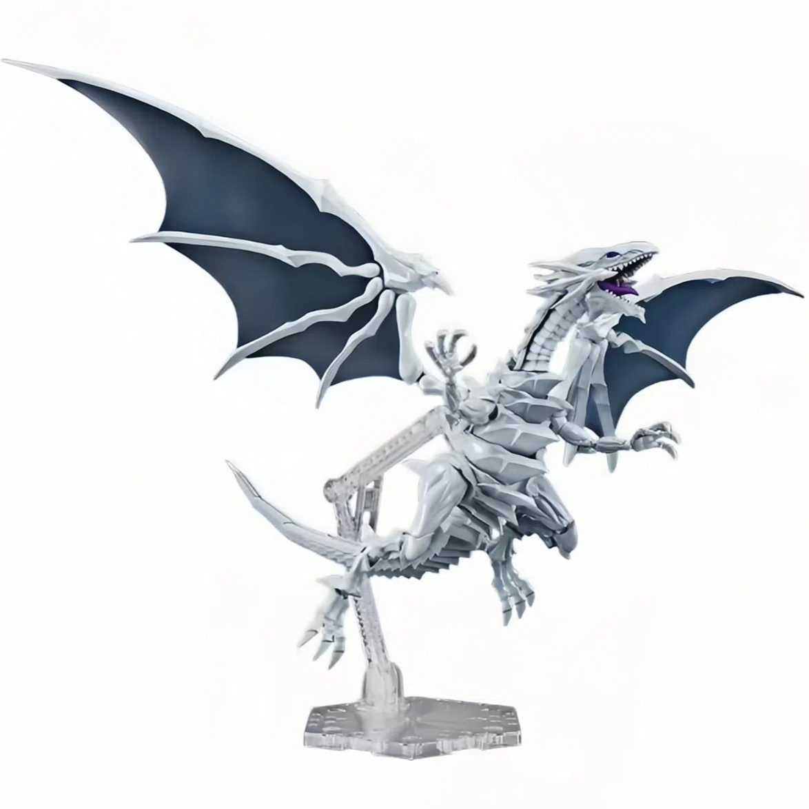 Model Kit Digimon - 【สินค้ามาใหม่】โมเดลประกอบตัวละคร Yu-Gi-Oh มังกรขาวตาฟ้า รุ่น Arrogant Dragon