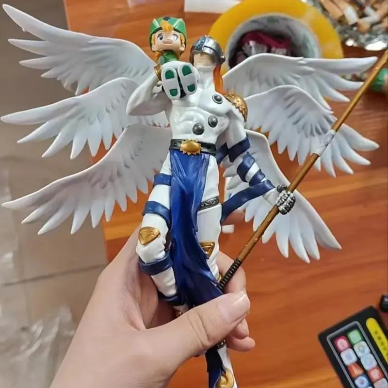 Model Kit Digimon - ฟิกเกอร์อนิเมะ ดิจิมอน แอดเวนเจอร์ อันเจมอน อันเจวอมอน ขนาด