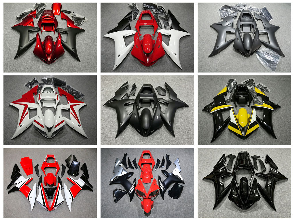 Model Kit Yamaha R1 - 4 ชิ้นของขวัญชุดแฟริ่ง ABS ใหม่ - เหมาะสำหรับยามาฮ่า
