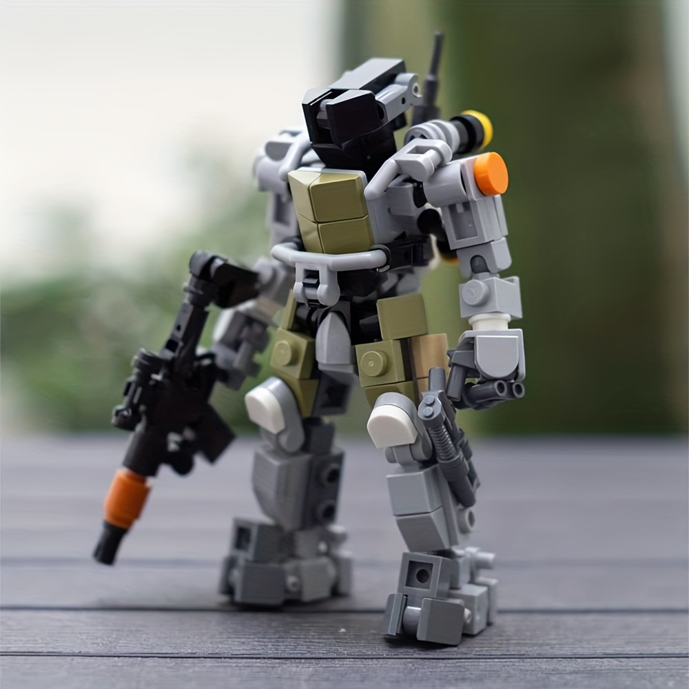Model Kit Metal Slug - MOC หุ่นยนต์อาคารชุดเกราะ Action Figure Building ของเล่นสะสมของเล่นสําหรับเด็กผู้ใหญ่วันเกิดคริสต์มาสของขวัญ