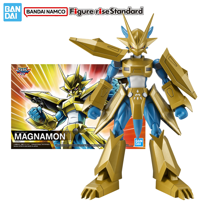Model Kit Digimon - ฟิกเกอร์แท้จาก Bandai ชุดโมเดลดิจิมอน ฟิกเกอร์ไรส์ สแตนดาร์ด แม็กน่ามอน