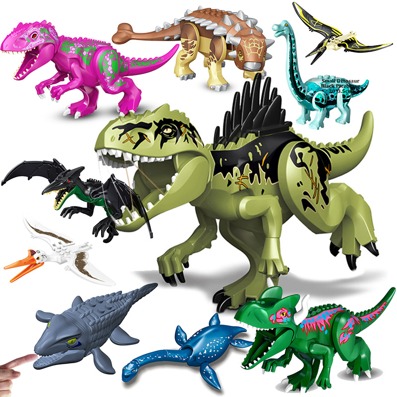 Model Kit Wall E - Jurassic ไดโนเสาร์ World Brutal Raptor T-Rex