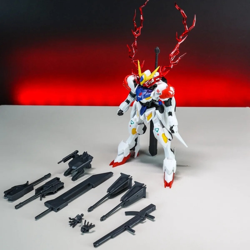 Model Kit Gundam Barbatos - ชุดประกอบโมเดลหุ่นยนต์บาร์บาโตส ลูปัส ขนาด 1/144 จากนิว จีเค