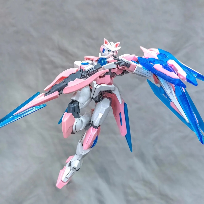 00Qan HG 1/144 รุ่นหูแมว สีชมพ - Model Kit Jms บทวิจารณ์และราคา