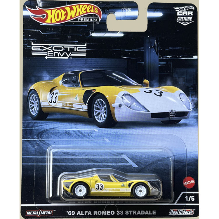 รถของเล่นฮอตวีลส์ของแท้ ชุดพรี - Model Kit Alfa Romeo บทวิจารณ์และราคา