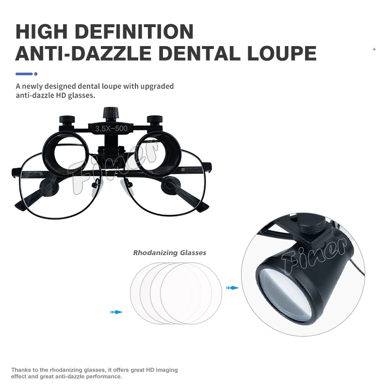 แว่นขยายสำหรับทันตกรรม Finer D - Magnifier With Light บทวิจารณ์และราคา