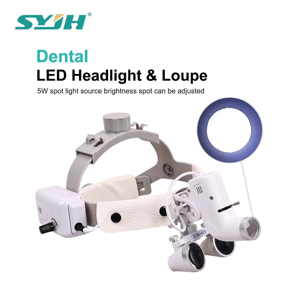 ทันตกรรมไฟ LED ผ่าตัดแว่นขยายไ - Magnifier With Light บทวิจารณ์และราคา
