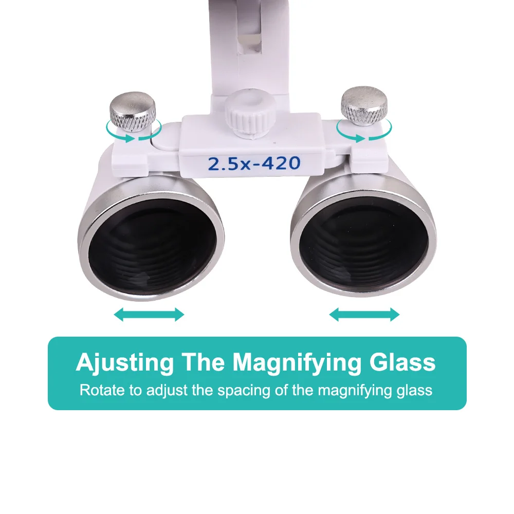 ทันตกรรมไฟ LED ผ่าตัดแว่นขยายไ - Magnifier With Light บทวิจารณ์และราคา