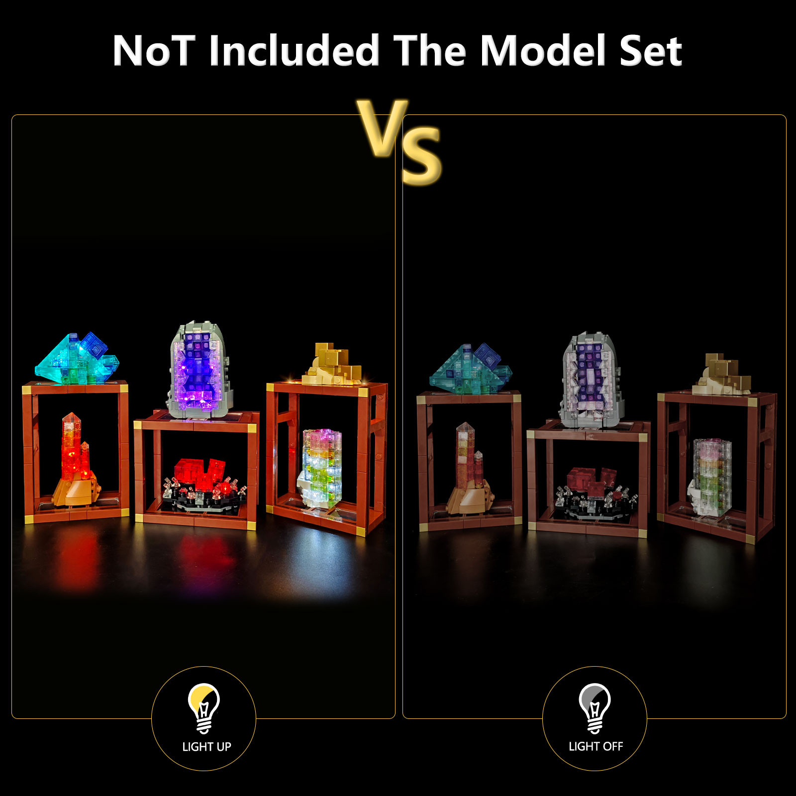 ชุดไฟ LED LYBMTWF เข้ากันได้กั - Model Kit Manual บทวิจารณ์และราคา