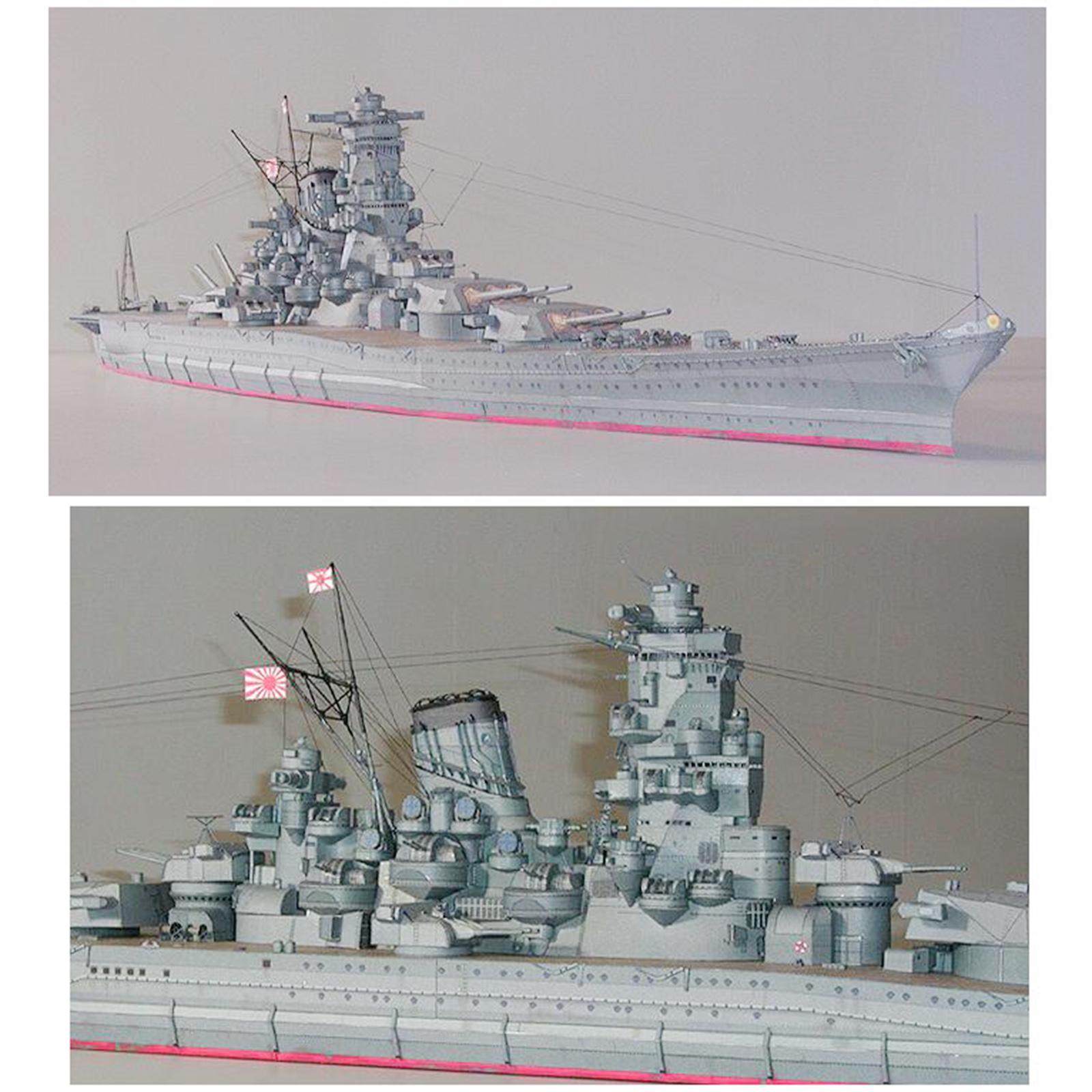 ชุดประกอบโมเดลเรือยามาโตะ สงคร - Model Kit Yamato บทวิจารณ์และราคา