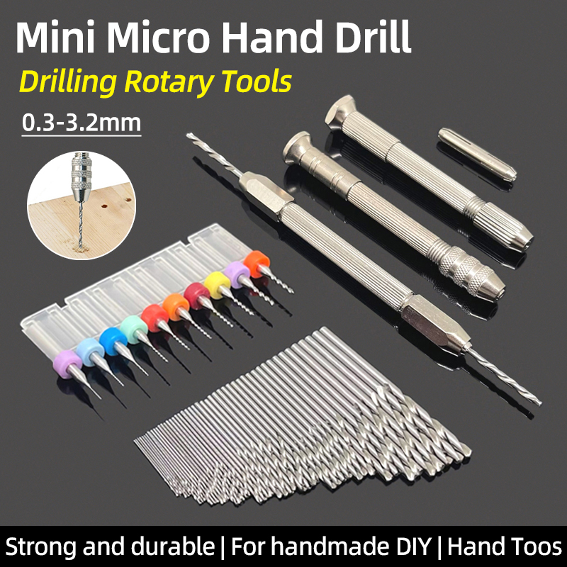 Mini Micro 0.3-3.2 มม.เจาะมือค - Pin Vice Micro บทวิจารณ์และราคา