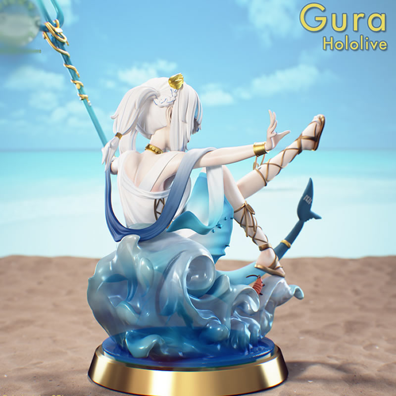 21CM ตัวละครเกม Gawr Gura 3D พ - Model Kit Gurren Lagann บทวิจารณ์และราคา
