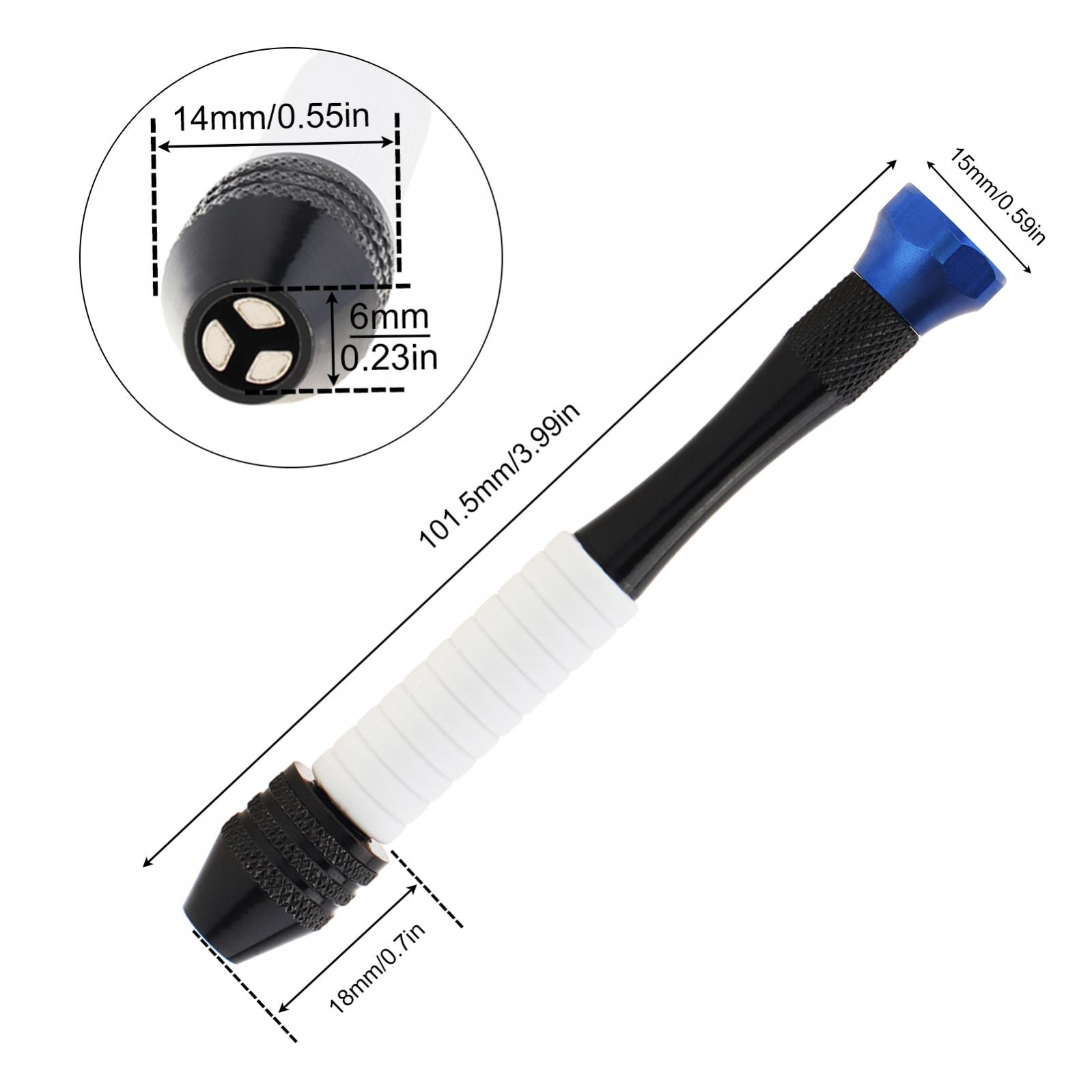 Mini Micro อลูมิเนียมมือเจาะ P - Pin Vice Micro บทวิจารณ์และราคา