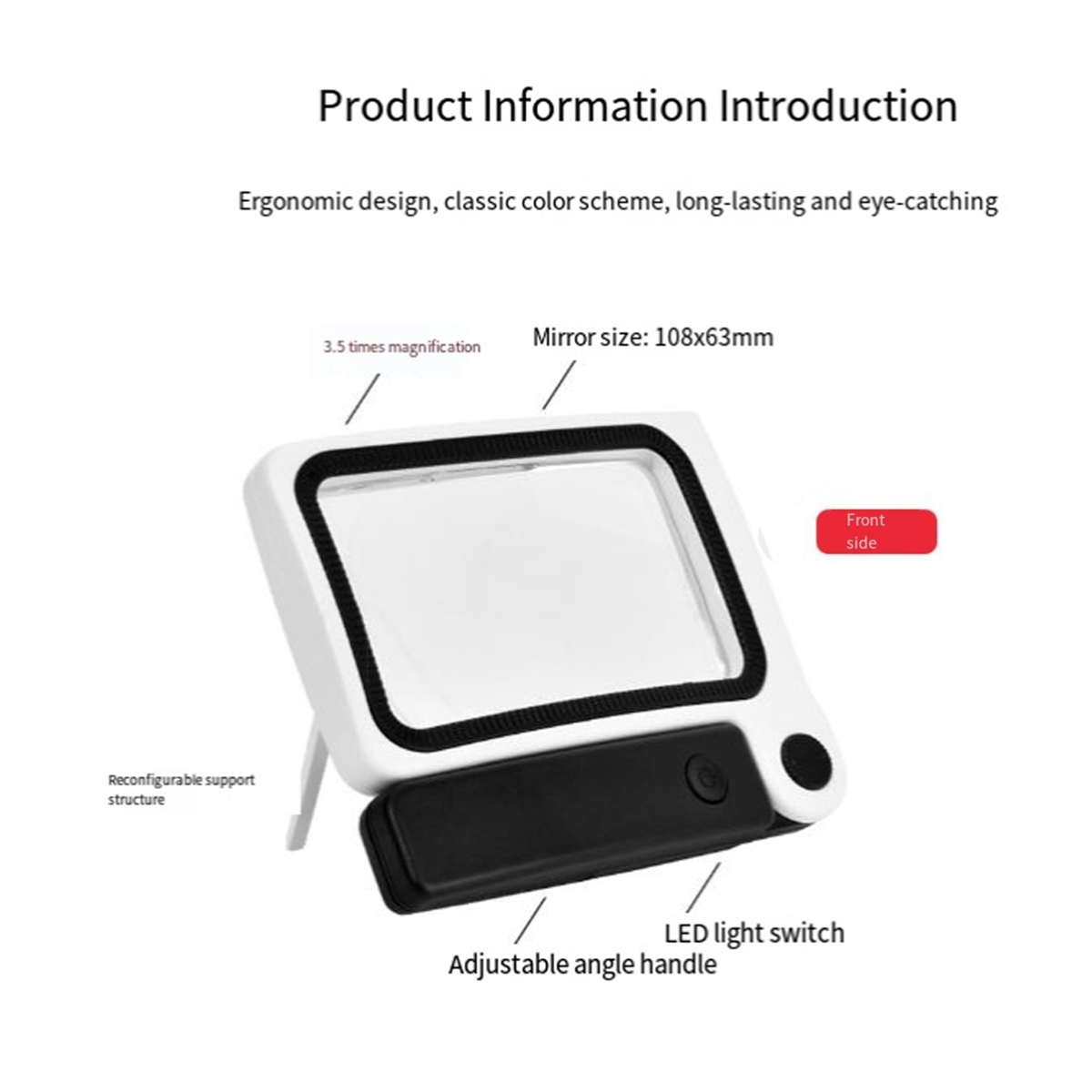 ABNJ 3.5X Professional มือถือแ - Magnifier With Light บทวิจารณ์และราคา