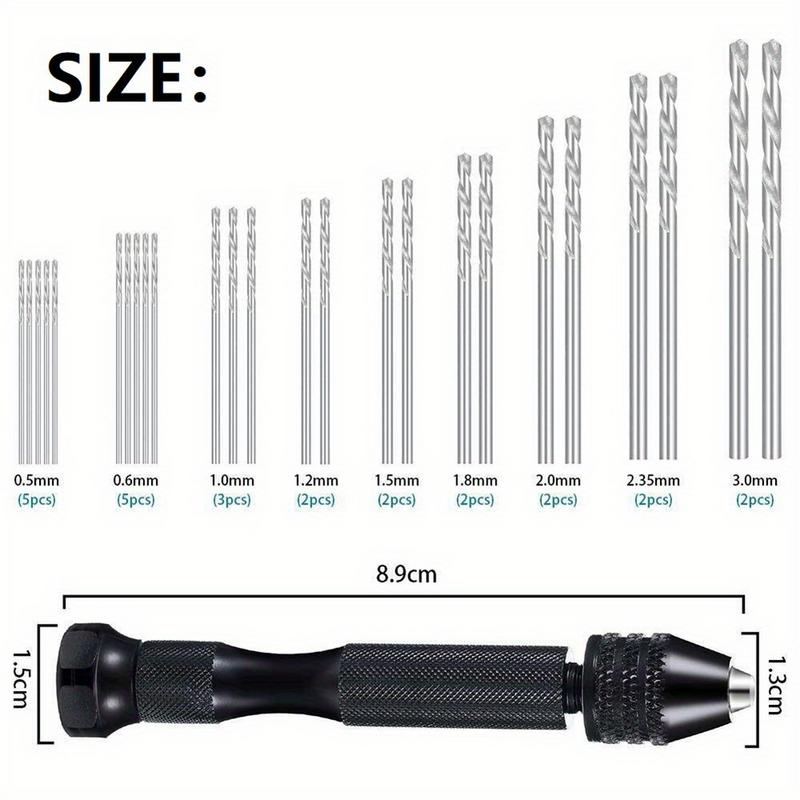 ชุดดอกสว่านขนาดเล็ก 36 ชิ้น/ชุ - Pin Vice Micro บทวิจารณ์และราคา