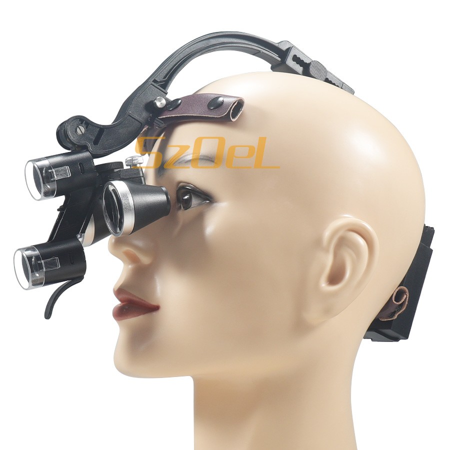 2.5X/3.5X ทันตกรรมกล้องส่องทาง - Magnifier With Light บทวิจารณ์และราคา