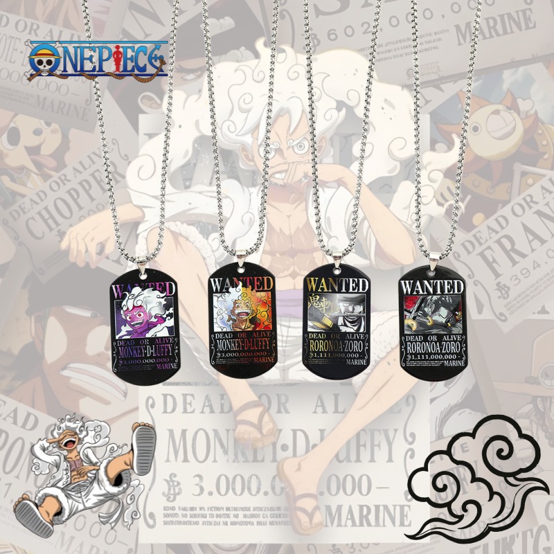 สร้อยคอเหล็กกล้าไร้สนิมลายวันพ - Model Kit One Piece บทวิจารณ์และราคา
