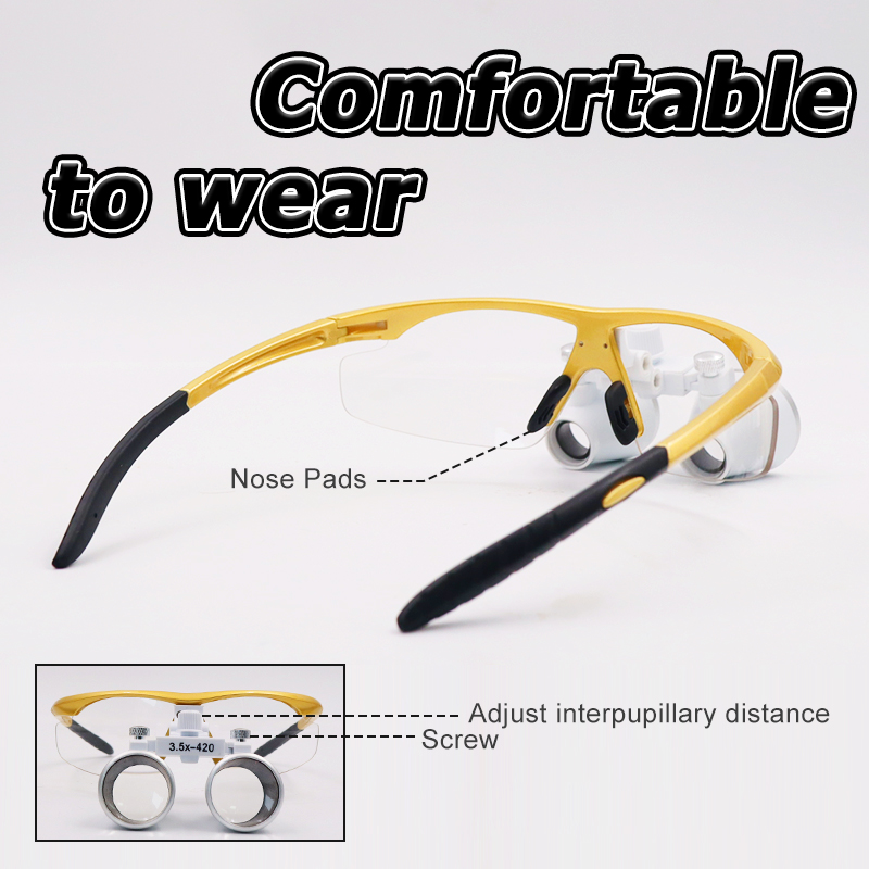 ทางการแพทย์ทันตกรรมแว่นขยาย 3. - Magnifier With Light บทวิจารณ์และราคา