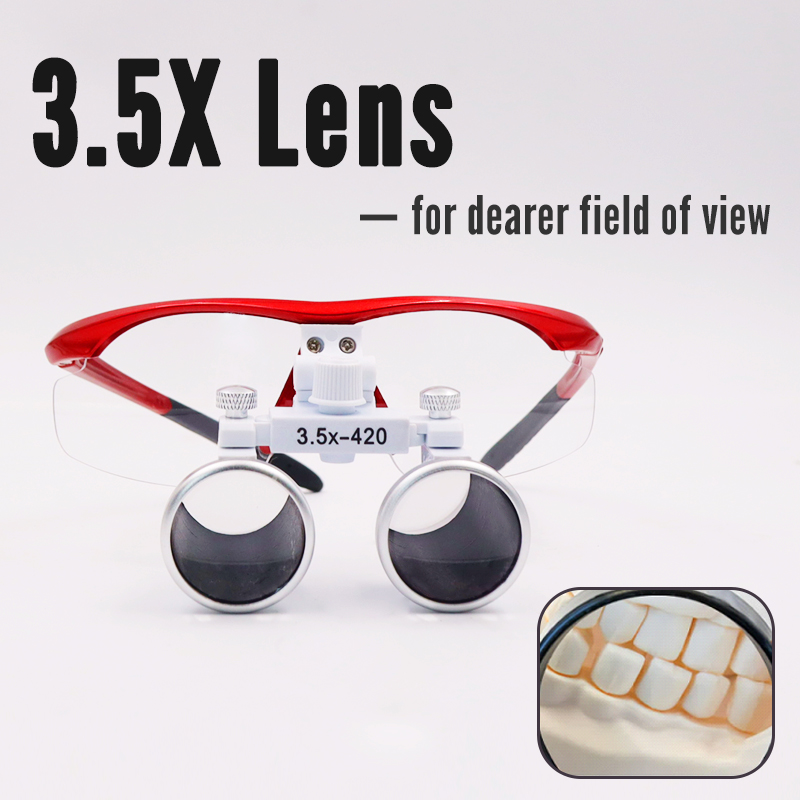 ทางการแพทย์ทันตกรรมแว่นขยาย 3. - Magnifier With Light บทวิจารณ์และราคา