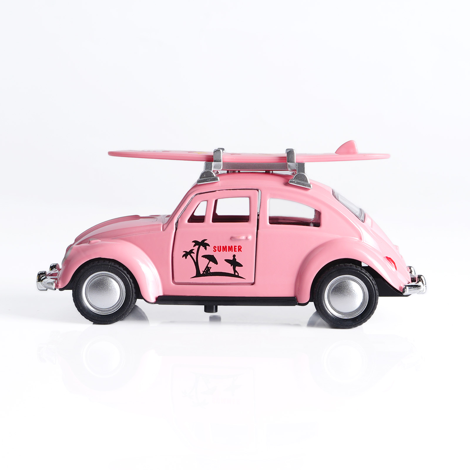 รถโมเดล Volkswagen Beetle สีชม - Model Kit Volkswagen บทวิจารณ์และราคา