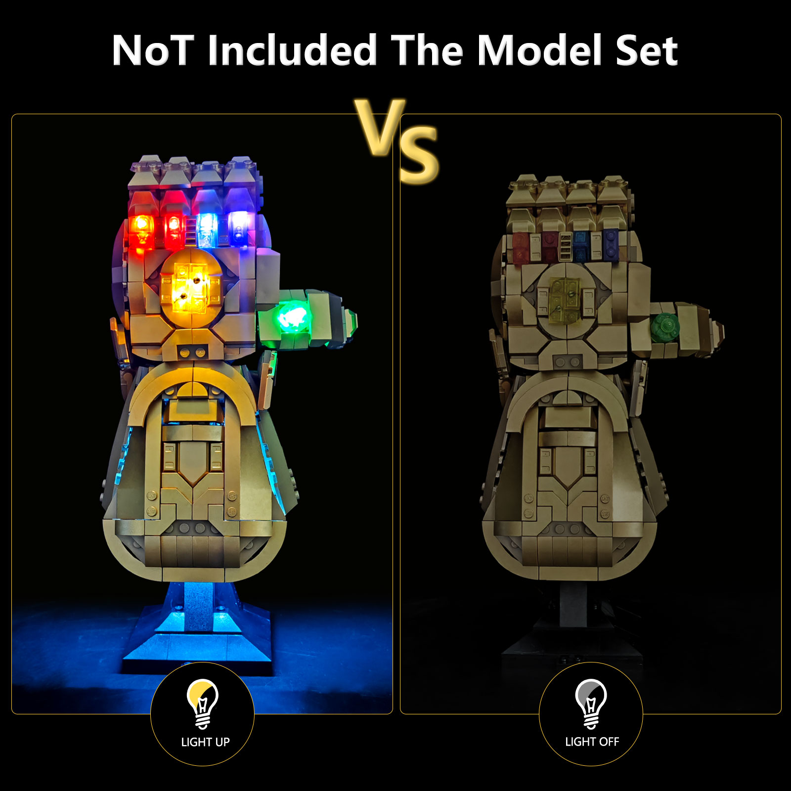 ชุดไฟ LED LYBMTWF ใช้ร่วมกับชุ - Model Kit Manual บทวิจารณ์และราคา