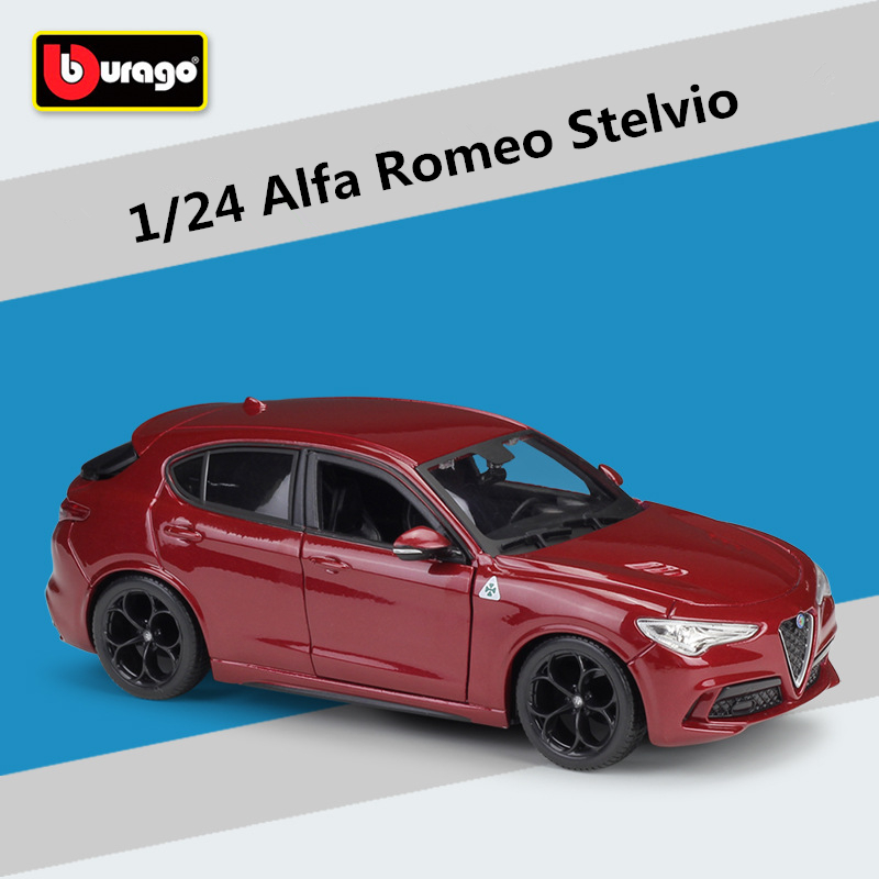 บูราโก 1:24 อัลฟ่า โรมิโอ สเตล - Model Kit Alfa Romeo บทวิจารณ์และราคา