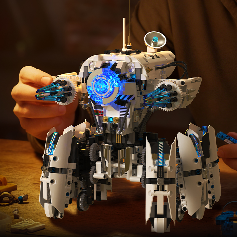 หุ่นยนต์เฮกซาพอดสำหรับการเขียน - Lego Set City บทวิจารณ์และราคา