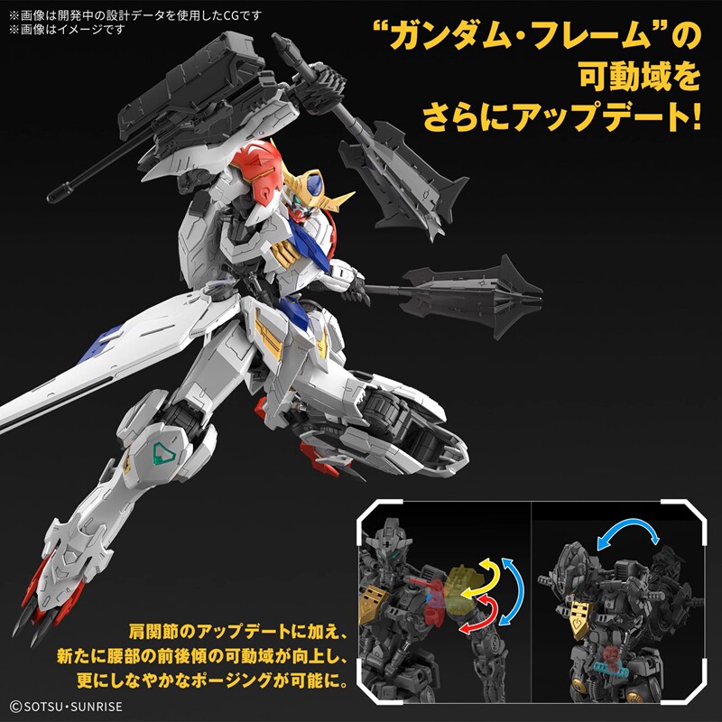 ของแท้ Bandai MG 1/100 Gundam  - Model Kit Gundam Barbatos บทวิจารณ์และราคา