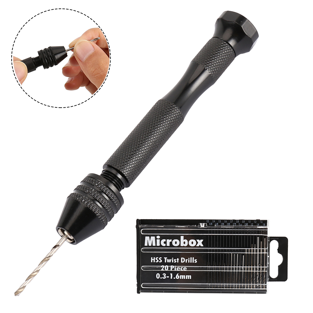 ดอกสว่านเจาะเกลียวขนาดเล็ก20ชิ - Pin Vice Micro บทวิจารณ์และราคา