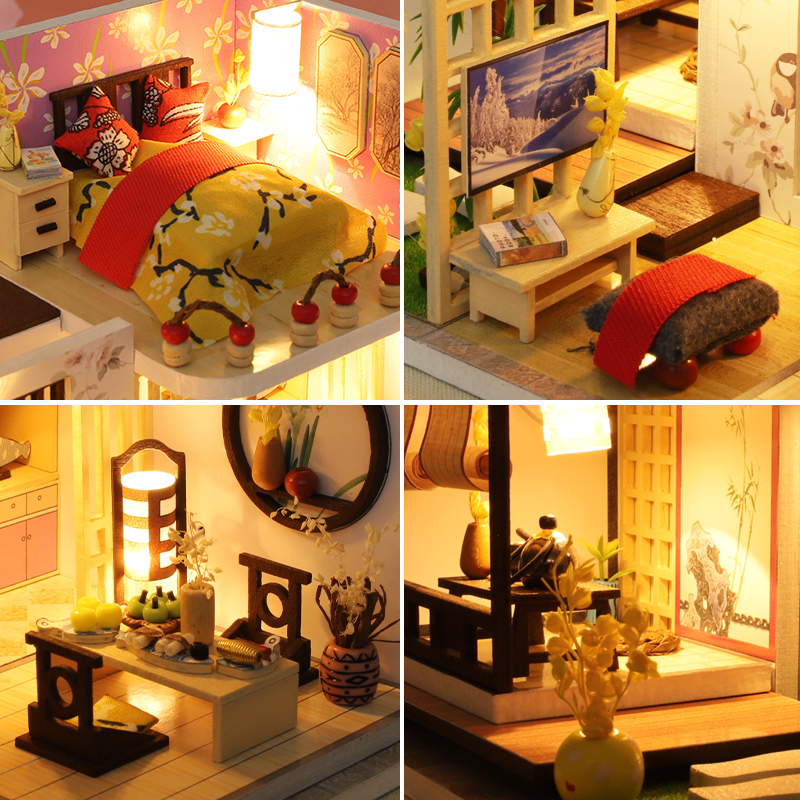ชุดบ้านจำลองสไตล์ญี่ปุ่น DIY แ - Model Kit Manual บทวิจารณ์และราคา