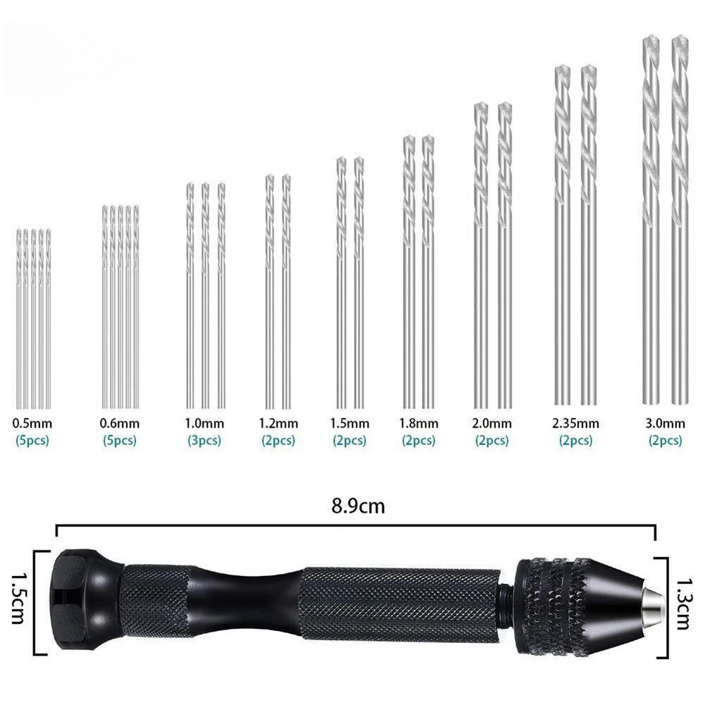 ชุดดอกสว่านขนาดเล็ก 36 ชิ้น ขน - Pin Vice Micro บทวิจารณ์และราคา