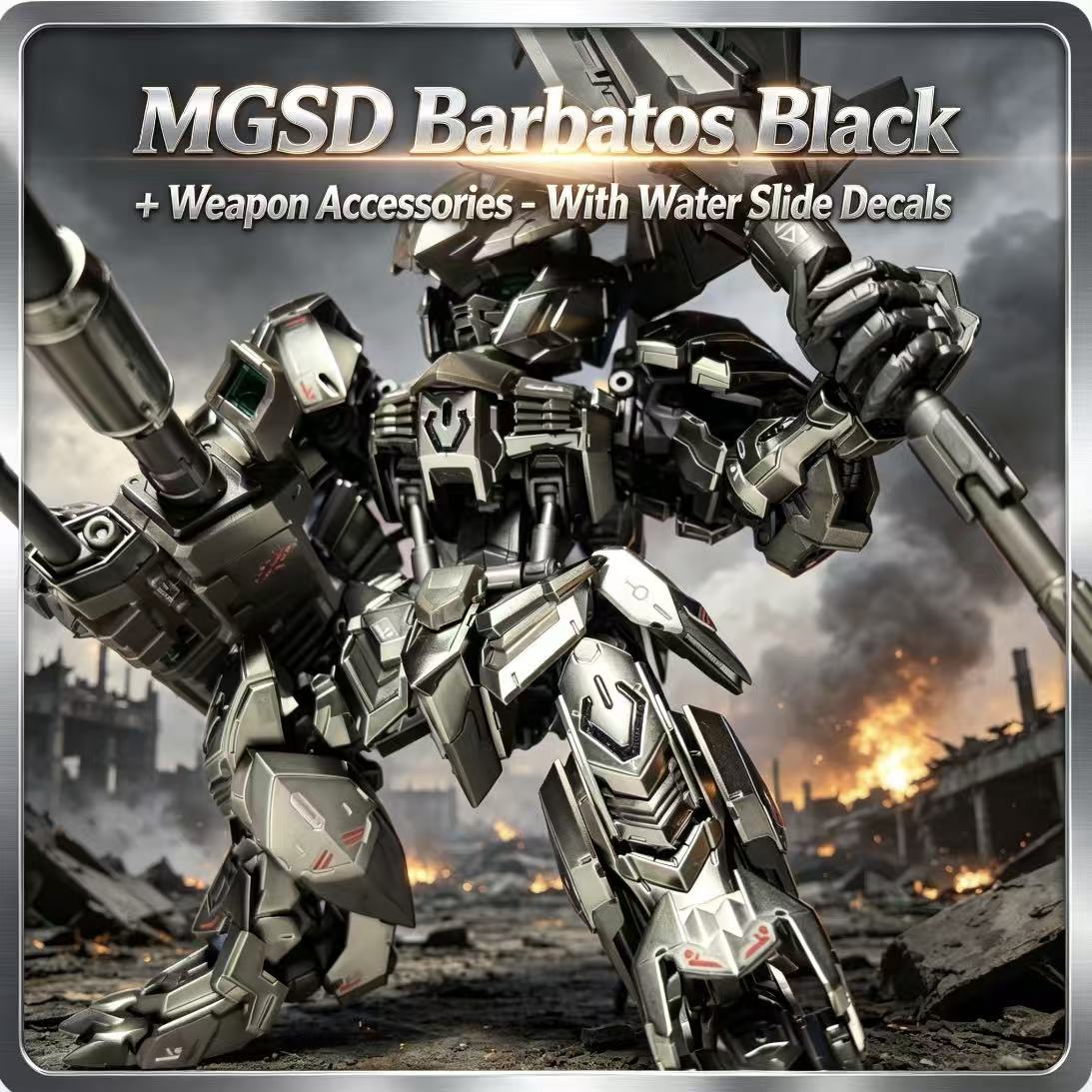 G08B【ในสต็อก】MGSD ASW-G-08 Bar - Model Kit Gundam Barbatos บทวิจารณ์และราคา
