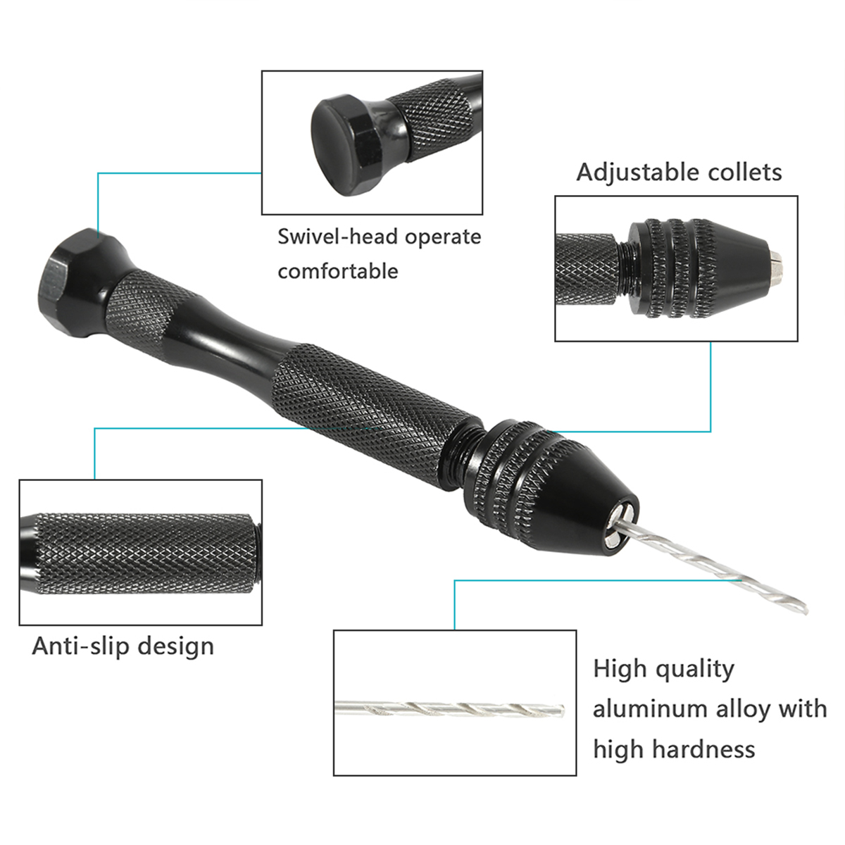 ชุดดอกสว่านขนาดเล็ก 57/21 ชิ้น - Pin Vice Micro บทวิจารณ์และราคา