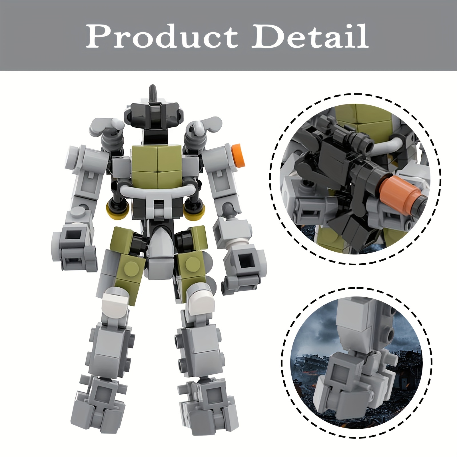 MOC หุ่นยนต์อาคารชุดเกราะ Acti - Model Kit Metal Slug บทวิจารณ์และราคา
