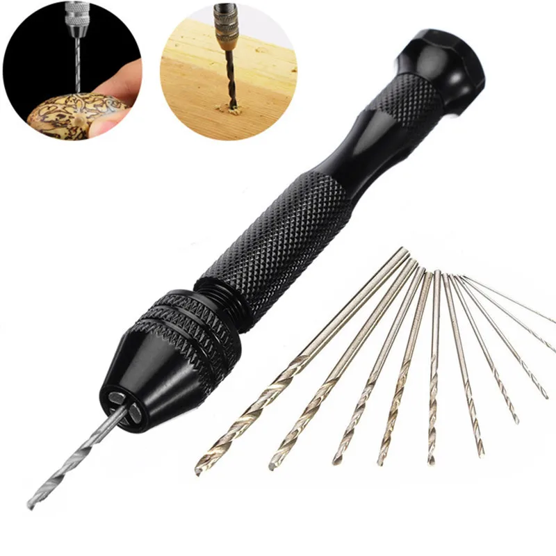 ชุดดอกสว่านมินิแบบหมุน ชุดสว่า - Pin Vice Micro บทวิจารณ์และราคา