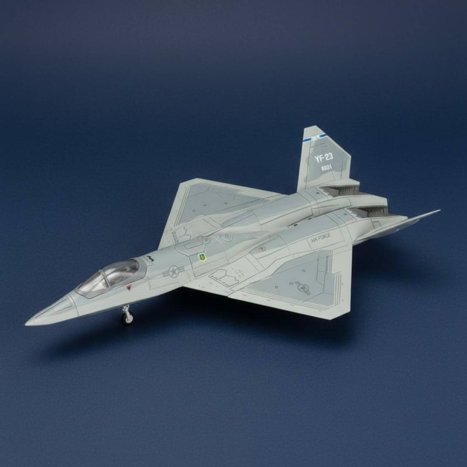 YF-23 โมเดลเครื่องบิน Glueno-G - Model Kit Glue บทวิจารณ์และราคา