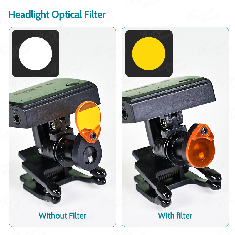ทันตกรรม 5W ไร้สาย LED ไฟหน้าพ - Magnifier With Light บทวิจารณ์และราคา