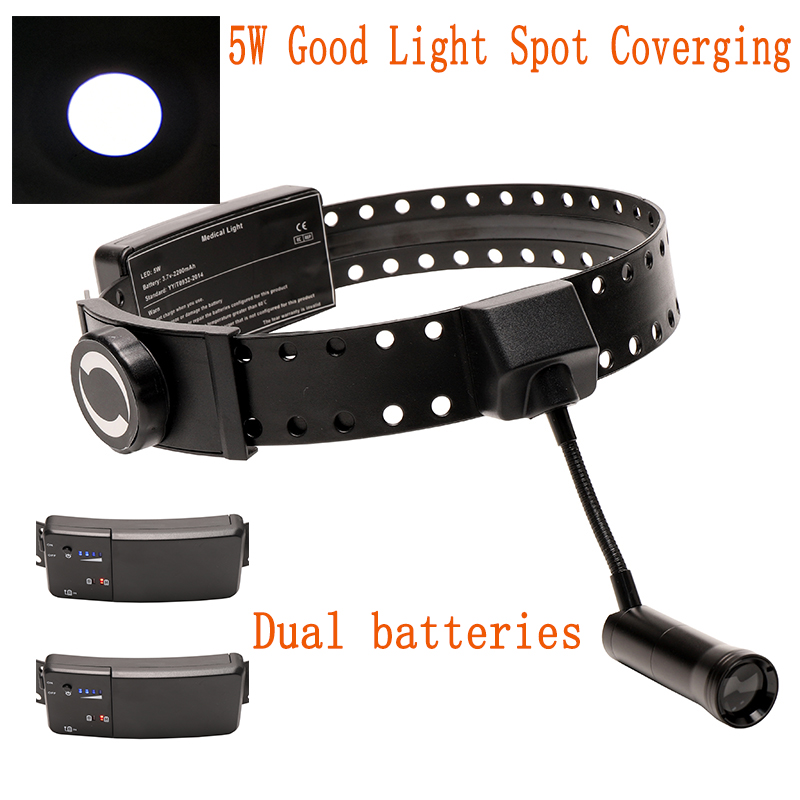 ทันตกรรมไฟหน้า 5W ไฟ LED ไร้สา - Magnifier With Light บทวิจารณ์และราคา