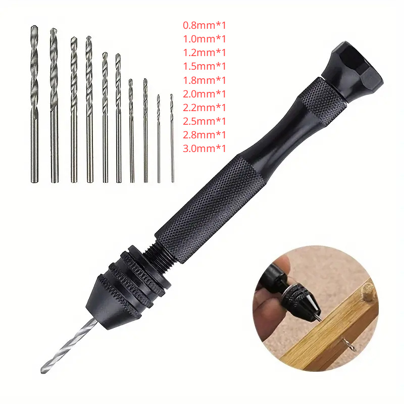 ชุดดอกสว่านอลูมิเนียมขนาดเล็ก  - Pin Vice Micro บทวิจารณ์และราคา