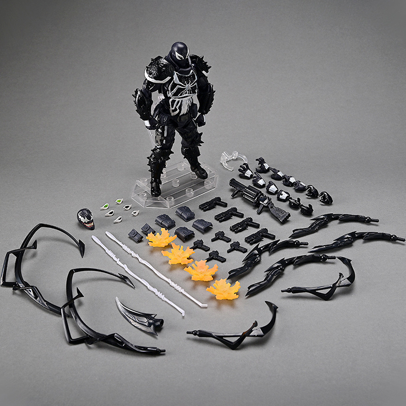 โมเดลของเล่น VENOM ตุ๊กตาขยับแ - Model Kit Spiderman บทวิจารณ์และราคา