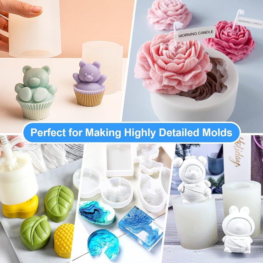 ชุดทำแม่พิมพ์ซิลิโคน, ซิลิกาเจ - Resin Kit Cast บทวิจารณ์และราคา