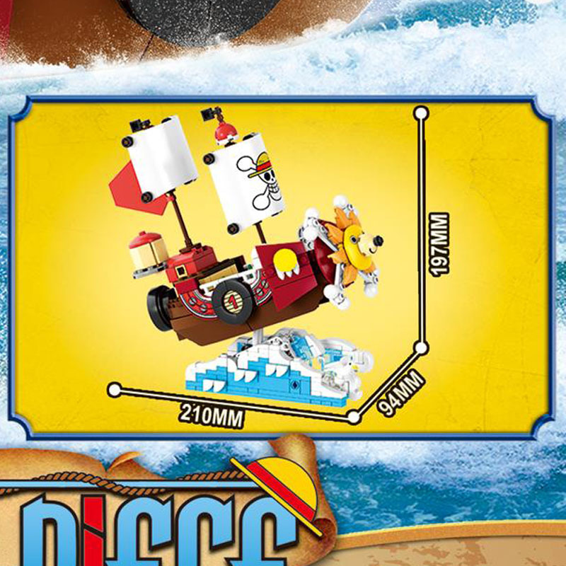 มีสินค้าในสต็อก ชุดตัวต่อเรือโ - Model Kit One Piece บทวิจารณ์และราคา