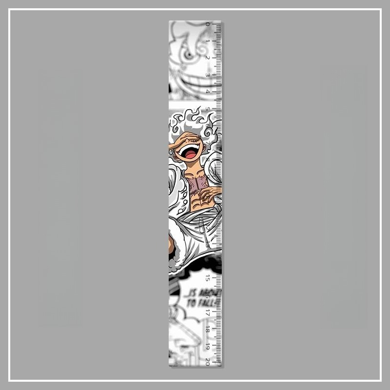 ไม้บรรทัดอะคริลิกลายลูฟี่วันพี - Model Kit One Piece บทวิจารณ์และราคา