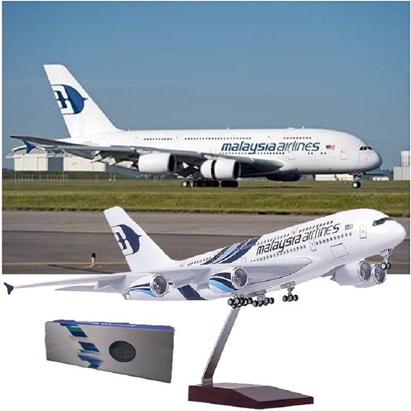 1:160 สเกลมอลเซียแอร์ไลน์ A380 - Resin Kit Cast บทวิจารณ์และราคา