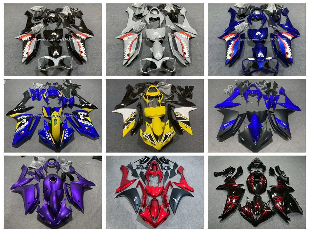 4 ชิ้นของขวัญชุดแผงบังลม ABS ใ - Model Kit Yamaha R1 บทวิจารณ์และราคา